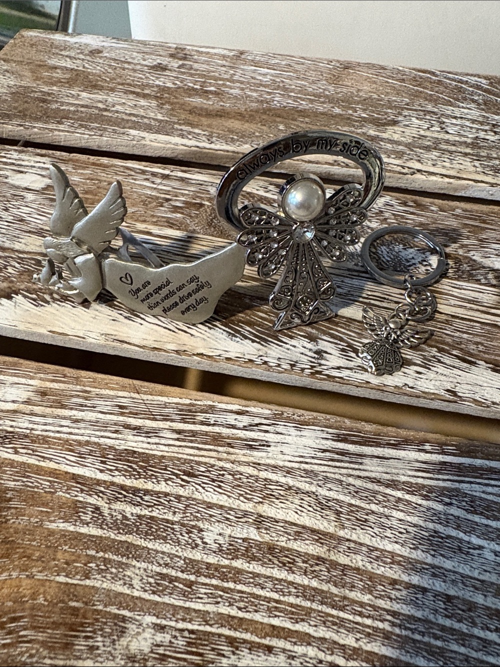 Silver angel set
